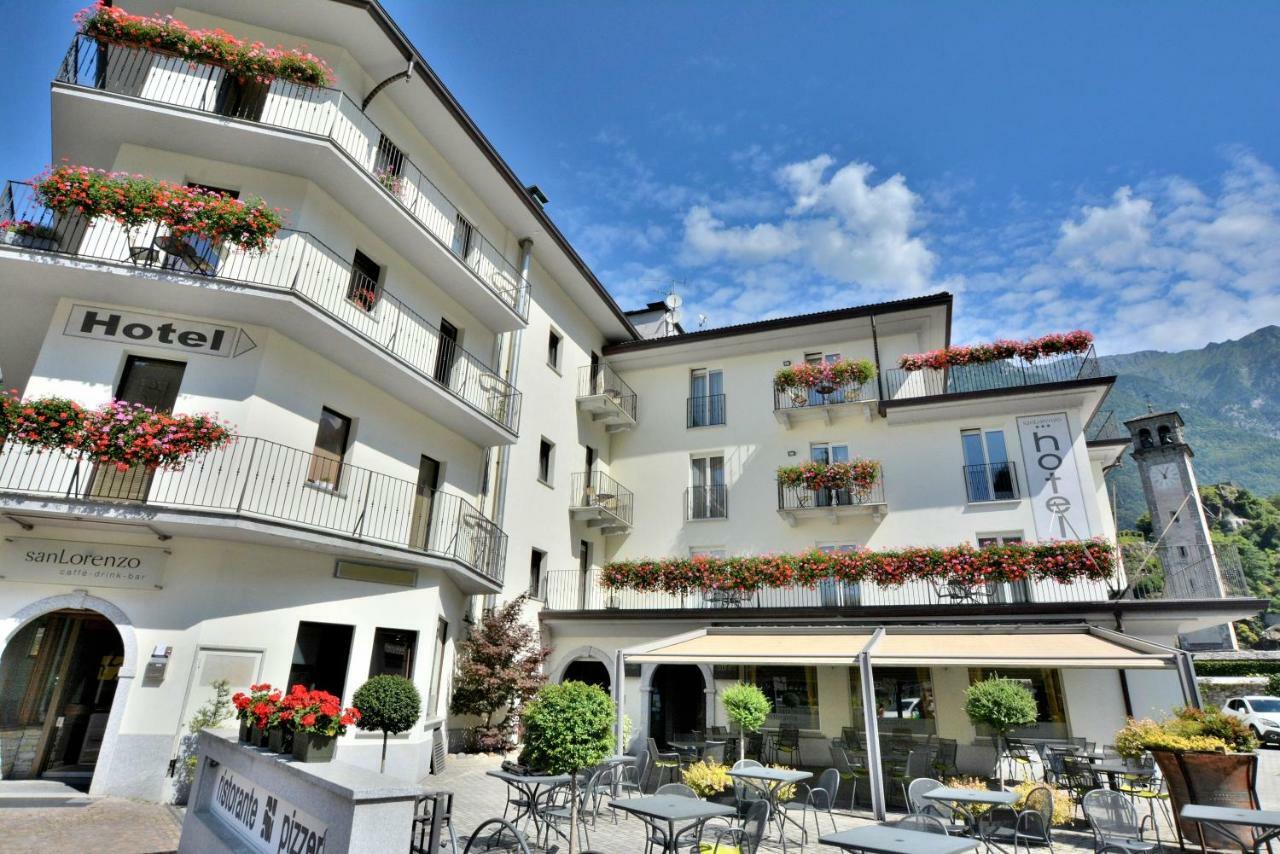 Hotel San Lorenzo Chiavenna Exterior foto